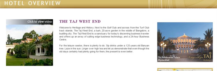 Taj West End Bangalore