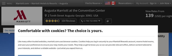 Augusta Marriott at the Convention Center
