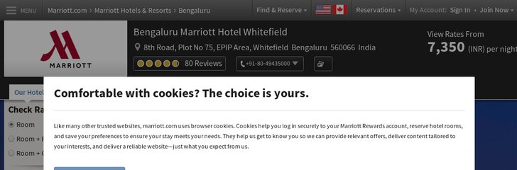Bengaluru Marriott Hotel Whitefield