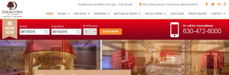 Double Tree by Hilton Chicago – Oakbrook