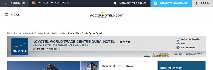 Novotel World Trade Centre Dubai