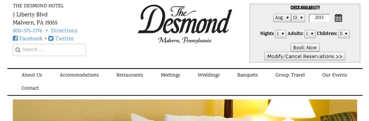 The Desmond Malvern Hotel