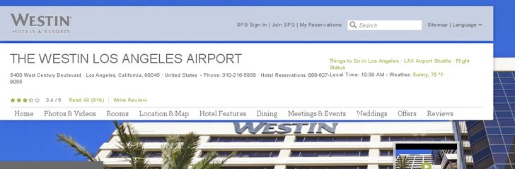 The Westin Los Angeles Airport Hotel